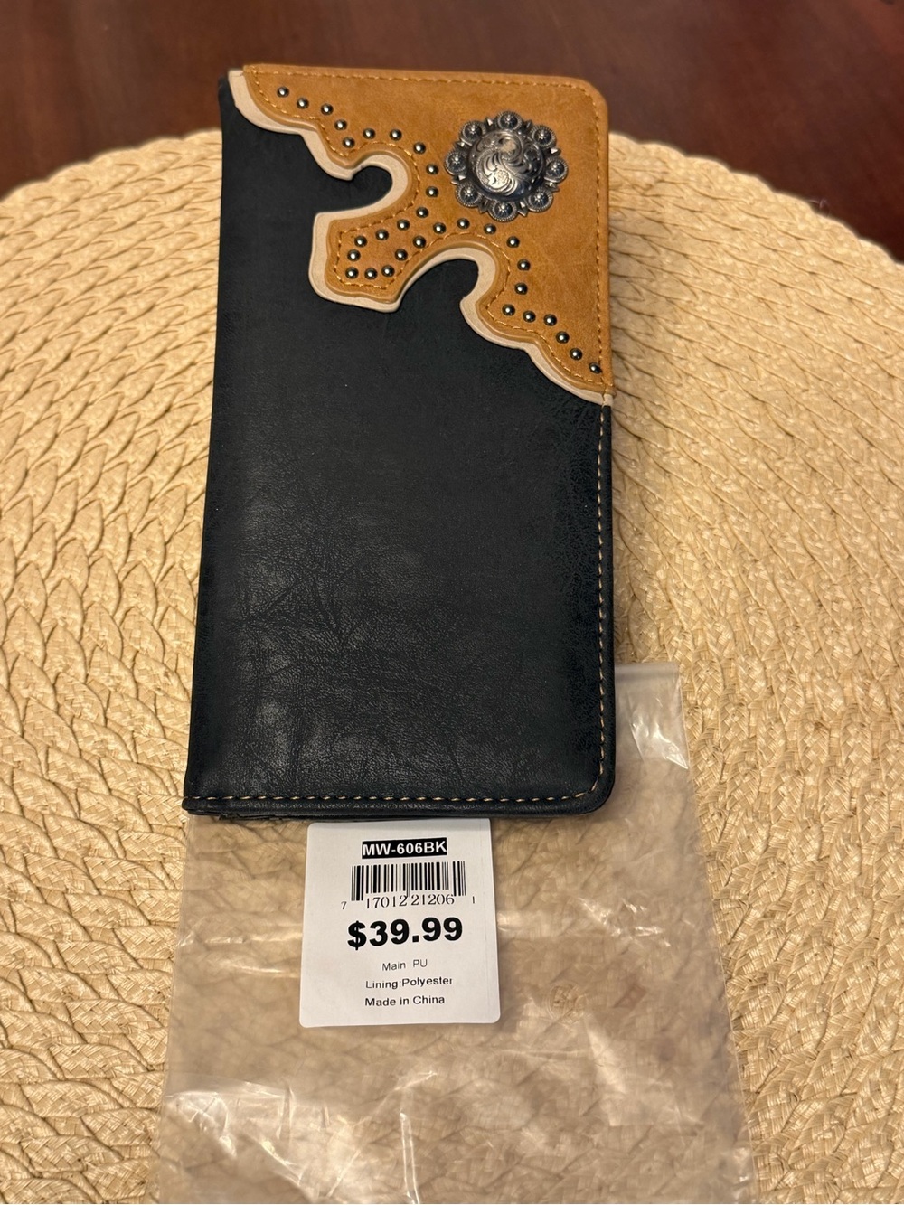 New! Men’s Western Wallet